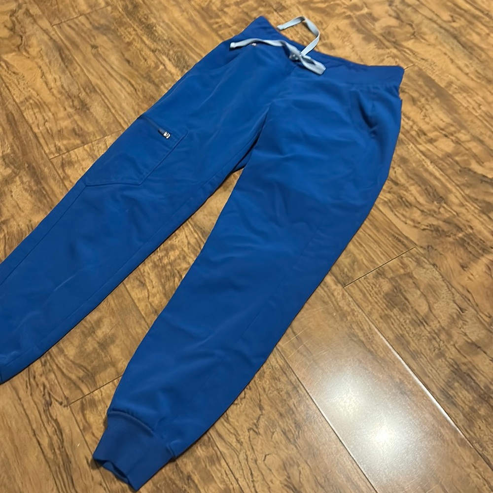 Figs xxs royal blue scrubs - jogger
